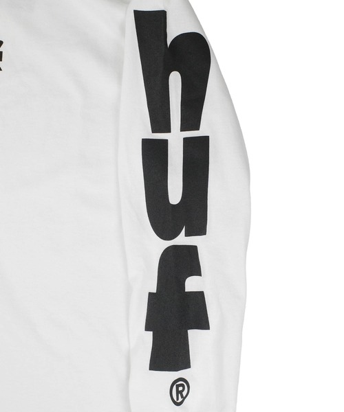HUF(ハフ)の「【C-HUF3】【HUF/ハフ】MEGABLAST L/S TEE HUF TS02508(Tシャツ/カットソー・メンズ・ブラック/ホワイト・MEDIUM/SMALL/XX-LARGE)」の10枚目の写真