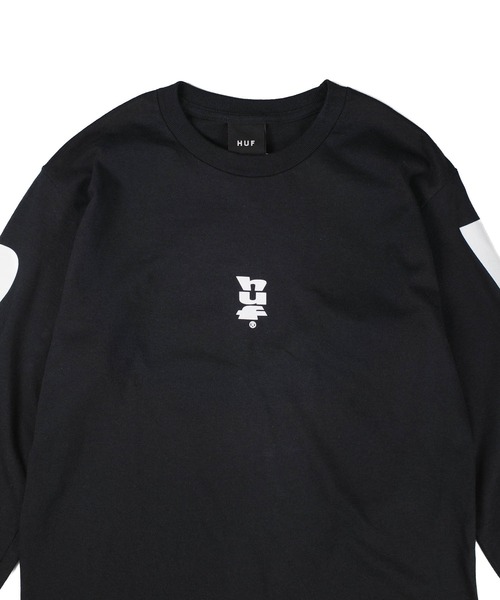 HUF(ハフ)の「【C-HUF3】【HUF/ハフ】MEGABLAST L/S TEE HUF TS02508(Tシャツ/カットソー・メンズ・ブラック/ホワイト・MEDIUM/SMALL/XX-LARGE)」の12枚目の写真