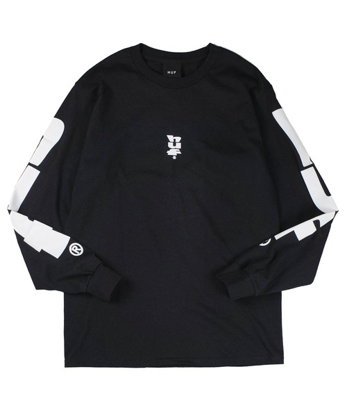 HUF(ハフ)の「【C-HUF3】【HUF/ハフ】MEGABLAST L/S TEE HUF TS02508(Tシャツ/カットソー・メンズ・ブラック/ホワイト・MEDIUM/SMALL/XX-LARGE)」の16枚目の写真