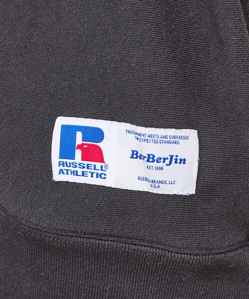 Russell Athletic（ラッセルアスレティック）の「【BerBerJin × RUSSELL ATHLETIC / ベルベルジン × ラッセル アスレティック】Soft Loop Back Crew Sweat / ソフトループバック クルースウェット（スウェット・メンズ・ライトグレー/ブラック/ネイビー・M/L/XL）」の21枚目の写真