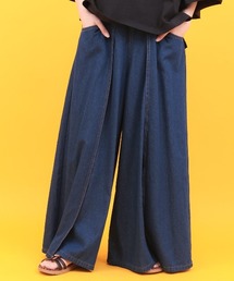チチカカ | Orale! フロントタックワイドデニムパンツ(デニムパンツ)