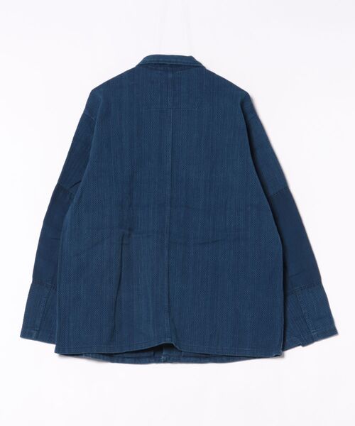 BLUE BLUE JAPAN(ブルーブルージャパン)の「カセゾメサシコ ファティーグシャツ(シャツ/ブラウス・メンズ・インディゴブルー・S/M/L/XL)」の10枚目の写真