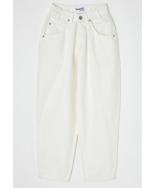 L.H.P(エルエイチピー)の「VAQUERA×MOUSSY/ヴァケラ×マウジー/VQ DENIM JEANS(デニムパンツ・レディース・ホワイト/ブルー・25/27/23)」の1枚目の写真