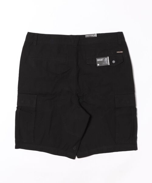 VOLCOM(ボルコム)の「VOLCOM メンズ STRANGE TRIPPER CARGO SHORT 22 ショートパンツ 【2026年春夏モデル】(その他パンツ・メンズ・ブラック・30inch/28inch/36inch/34inch/32inch)」の2枚目の写真