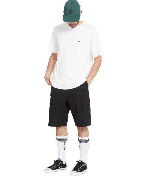 VOLCOM(ボルコム)の「VOLCOM メンズ STRANGE TRIPPER CARGO SHORT 22 ショートパンツ 【2026年春夏モデル】(その他パンツ・メンズ・ブラック・30inch/28inch/36inch/34inch/32inch)」の8枚目の写真
