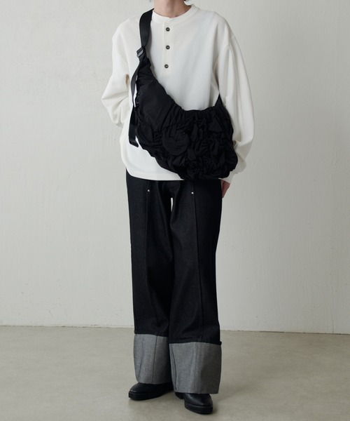 Cote&Ciel（コートエシエル）の「【Cote&Ciel】Hyco S Otra Gathered Black（ショルダーバッグ・メンズ・ブラック・FREE）」の14枚目の写真