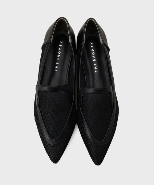 THE SHOP TK (ザ ショップ ティーケー )の「メッシュローファー(パンプス・レディース・アイボリー/ブラック・35/45)」の6枚目の写真