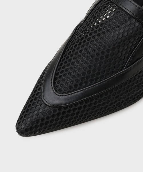 THE SHOP TK (ザ ショップ ティーケー )の「メッシュローファー(パンプス・レディース・アイボリー/ブラック・35/45)」の8枚目の写真