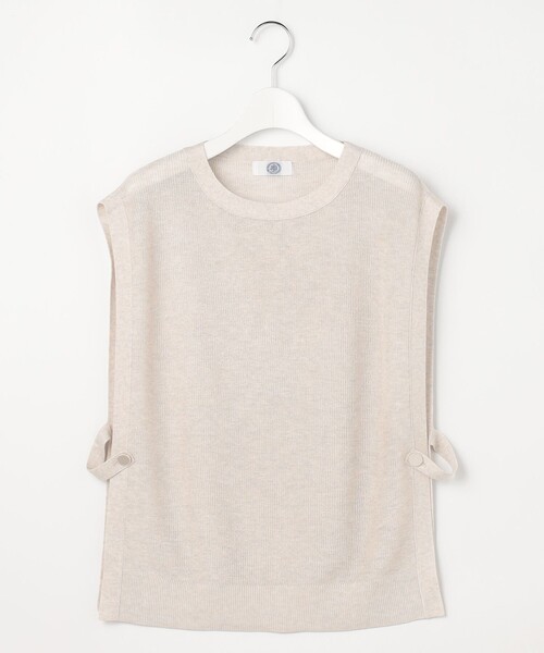 J.PRESS（ジェイプレス）の「Vis/Pe スパーク ニット ベスト（ベスト・レディース・ライトグレー系/ネイビー系/アイボリー系/スカイブルー系・F）」の14枚目の写真