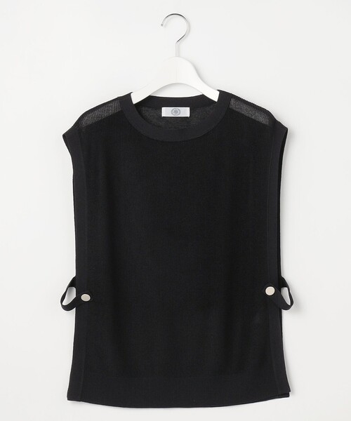 J.PRESS（ジェイプレス）の「Vis/Pe スパーク ニット ベスト（ベスト・レディース・ライトグレー系/ネイビー系/アイボリー系/スカイブルー系・F）」の16枚目の写真