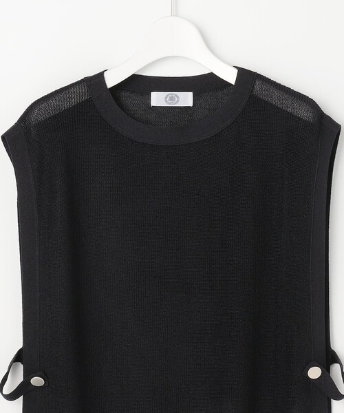 J.PRESS（ジェイプレス）の「Vis/Pe スパーク ニット ベスト（ベスト・レディース・ライトグレー系/ネイビー系/アイボリー系/スカイブルー系・F）」の18枚目の写真