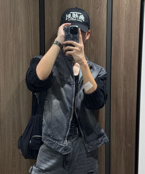 MASMARULEZ(マスマルールズ)の「304Eyelet ear arch bag_ black(メッセンジャーバッグ・レディース・その他・FREE)」の14枚目の写真