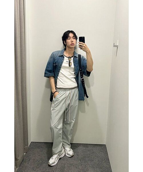 MASMARULEZ(マスマルールズ)の「304Eyelet ear arch bag_ black(メッセンジャーバッグ・レディース・その他・FREE)」の2枚目の写真