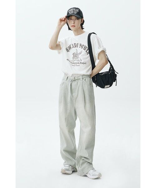 MASMARULEZ(マスマルールズ)の「304Eyelet ear arch bag_ black(メッセンジャーバッグ・レディース・その他・FREE)」の3枚目の写真