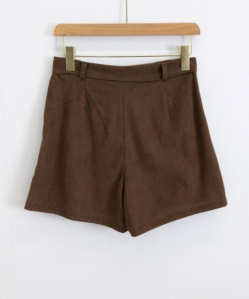 Miniministore(ミニミニストア)の「コーデュロイ ショートパンツ レディース(スラックス・レディース・ブラウン/ブラック・M/XL/L)」の20枚目の写真