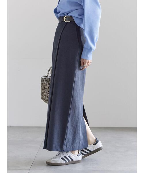 Te chichi(テチチ)の「サイドベルトチノタイトスカート《2026 spring catalog item》(スカート・レディース・オフホワイト/ベージュ/ネイビー・F)」の15枚目の写真