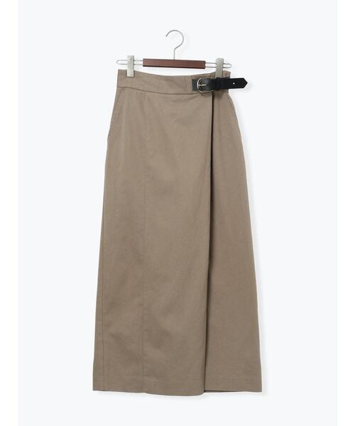 Te chichi(テチチ)の「サイドベルトチノタイトスカート《2026 spring catalog item》(スカート・レディース・オフホワイト/ベージュ/ネイビー・F)」の22枚目の写真