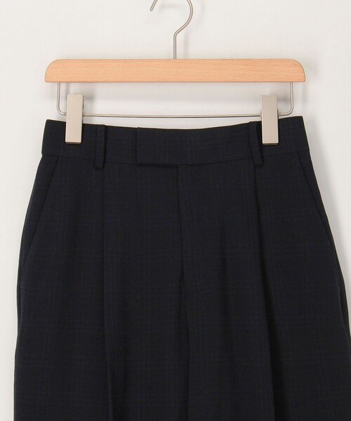 MICO COULIER（ミコクリエ）の「《セットアップ対応》シアーチェックパンツ（その他パンツ・レディース・ネイビー・38/40）」の9枚目の写真