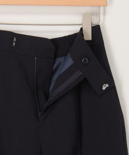 MICO COULIER（ミコクリエ）の「《セットアップ対応》シアーチェックパンツ（その他パンツ・レディース・ネイビー・38/40）」の10枚目の写真