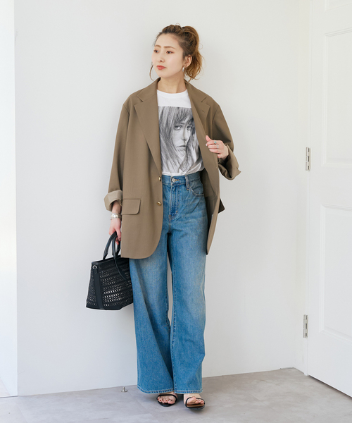 Spick & Span（スピックアンドスパン）の「COUTURE D`ADAM/クチュールドアダム T-Shirt（Tシャツ/カットソー・レディース・ホワイト/ブラック・MEDIUM）」の5枚目の写真