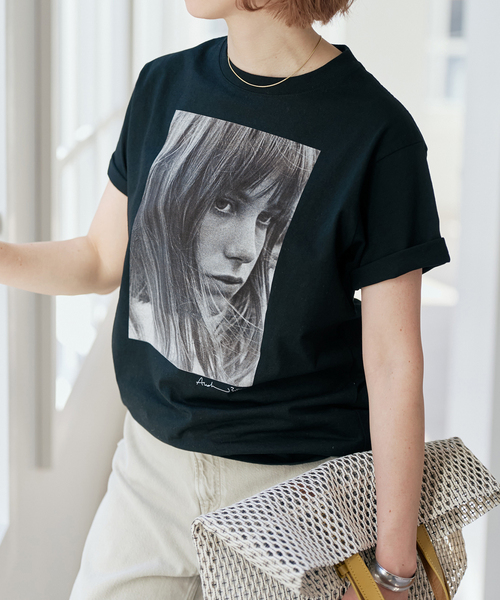 Spick & Span（スピックアンドスパン）の「COUTURE D`ADAM/クチュールドアダム T-Shirt（Tシャツ/カットソー・レディース・ホワイト/ブラック・MEDIUM）」の7枚目の写真