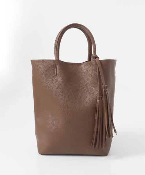 RODE SKO（ロデスコ）の「タッセル軽量2WAYタテナガトートバッグ（トートバッグ・レディース・ブラック/ブラウン・ONE）」の15枚目の写真