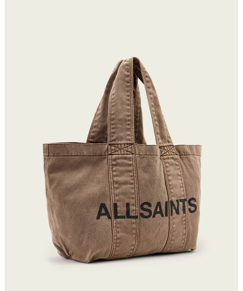 ALLSAINTS(オールセインツ)の「IZZY DENIM TOTE(トートバッグ・レディース・チョコ・ONE SIZE)」の8枚目の写真