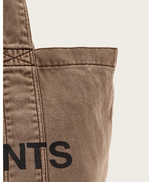 ALLSAINTS(オールセインツ)の「IZZY DENIM TOTE(トートバッグ・レディース・チョコ・ONE SIZE)」の9枚目の写真