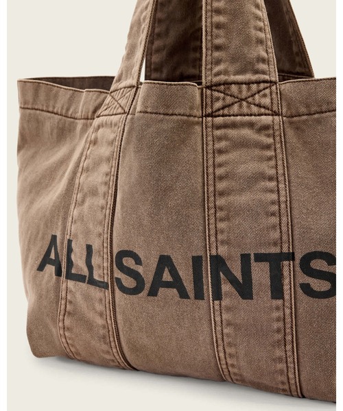 ALLSAINTS(オールセインツ)の「IZZY DENIM TOTE(トートバッグ・レディース・チョコ・ONE SIZE)」の10枚目の写真