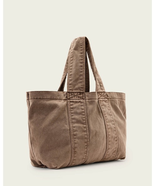 ALLSAINTS(オールセインツ)の「IZZY DENIM TOTE(トートバッグ・レディース・チョコ・ONE SIZE)」の11枚目の写真
