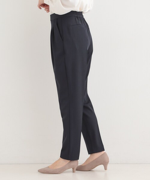 SHOO・LA・RUE（シューラルー）の「【多機能】2タックテーパードパンツ（その他パンツ・レディース・ナチュラル/グレー/ネイビー・10/04/03/02/01）」の13枚目の写真