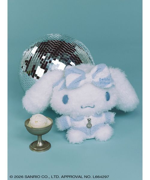 新品未使用　サンリオハウス　シナモロール　ぬいぐるみ　ジェラートピケ　シナモン gelato pique】シナモロール ぬいぐるみ（おもちゃ）｜sanrio house