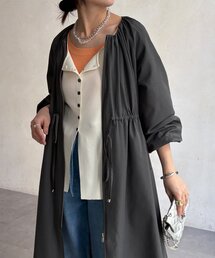 DouDou | 【WEB限定】バルーンスリーブドロストコート(その他アウター)