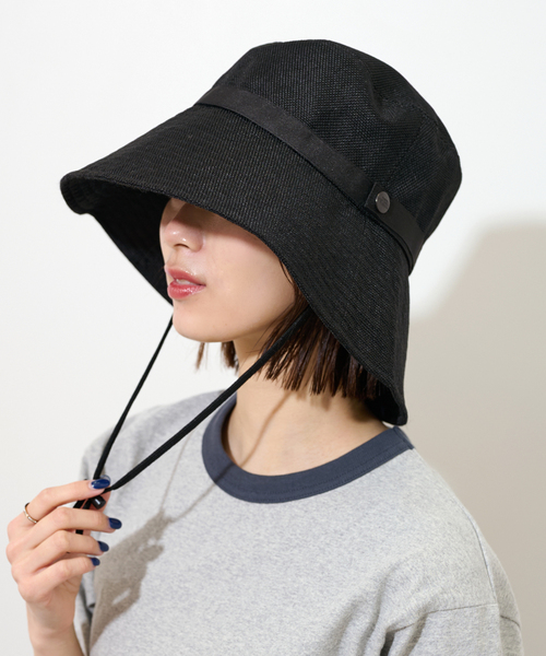 THE NORTH FACE（ザノースフェイス）の「《追加》【THE NORTH FACE/ ザノースフェイス】 HIKE BLOOM HAT：ハット（ハット・レディース・ブラック/ベージュ/ブラウン・MEDIUM/LARGE）」の2枚目の写真