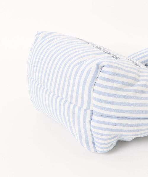 OSAMU GOODS(オサムグッズ)の「CONVERSE/コンバース CV OG STRIPE PUFFING LUNCH TOTE(トートバッグ・レディース・ピンク/グリーン/イエロー/サックスブルー・ONE SIZE)」の6枚目の写真