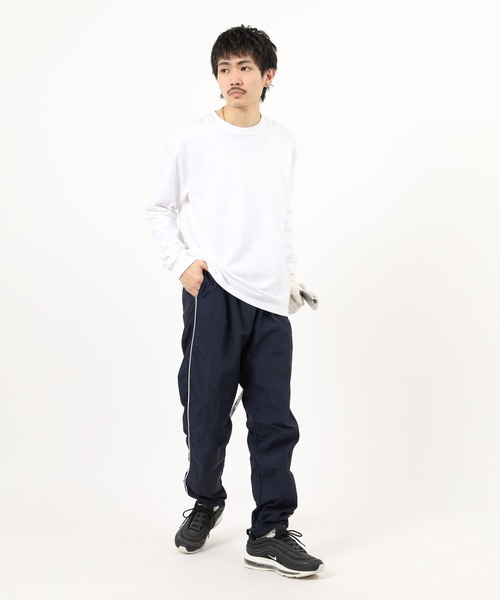 FUNALIVE（ファンアライブ）の「裏メッシュ パイピング ロゴ イージーパンツ（チノパンツ・メンズ・グレー/ネイビー/ブラック・LL/L/M）」の20枚目の写真