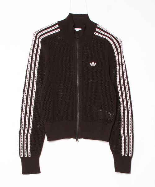 adidas Originals（アディダスオリジナルス）の「adidas W KNITTED CROCHET FIREBIRD TRACK TOP  WQ801（ブルゾン・メンズ・ホワイト/ブラウン・S/M）」の2枚目の写真