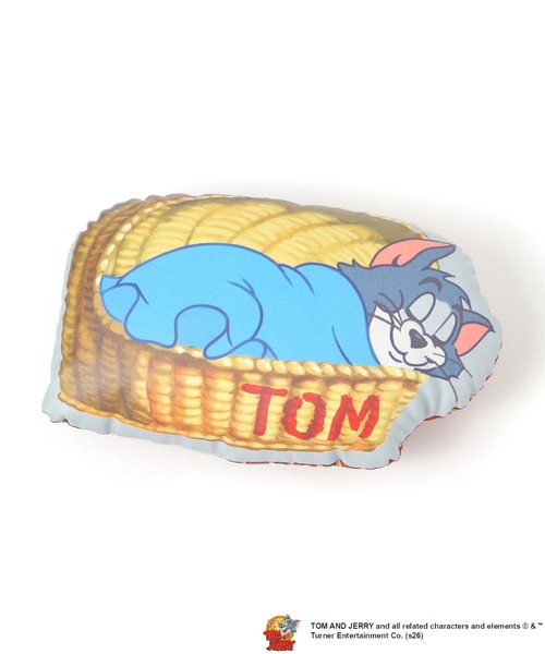 niko and...（ニコアンド）の「【トムとジェリー】コラボダイカットクッション（クッション/クッションカバー・レディース・ブルー/イエロー・0）」の5枚目の写真
