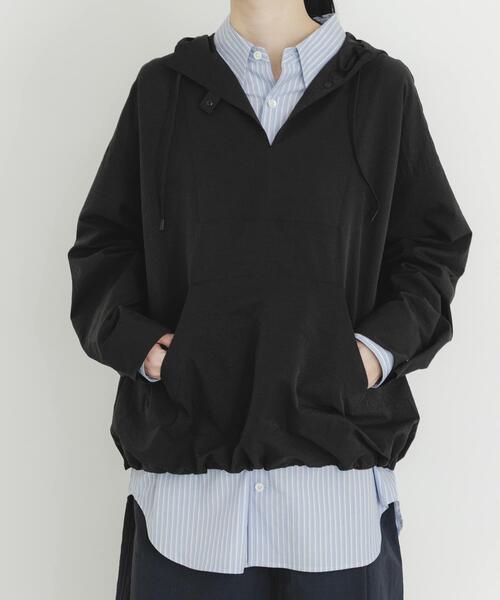 EKAL(エカル)の「『吸水速乾/通気性/軽量』DOT AIR ANORAK JACKET(その他アウター・レディース・ブラウン/ブラック・ONE)」の3枚目の写真