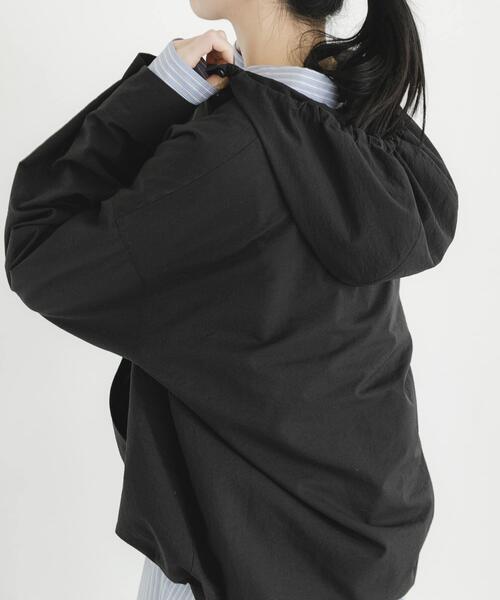 EKAL(エカル)の「『吸水速乾/通気性/軽量』DOT AIR ANORAK JACKET(その他アウター・レディース・ブラウン/ブラック・ONE)」の5枚目の写真