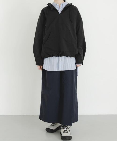 EKAL(エカル)の「『吸水速乾/通気性/軽量』DOT AIR ANORAK JACKET(その他アウター・レディース・ブラウン/ブラック・ONE)」の6枚目の写真