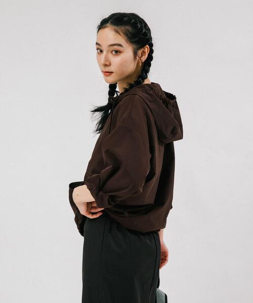 EKAL（エカル）の「DOT AIR ANORAK JACKET（その他アウター・レディース・ブラウン/ブラック・ONE）」の11枚目の写真
