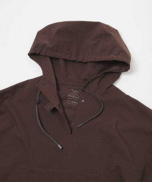 EKAL（エカル）の「DOT AIR ANORAK JACKET（その他アウター・レディース・ブラウン/ブラック・ONE）」の6枚目の写真