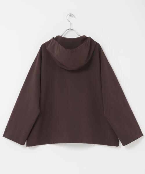 EKAL（エカル）の「DOT AIR ANORAK JACKET（その他アウター・レディース・ブラウン/ブラック・ONE）」の4枚目の写真