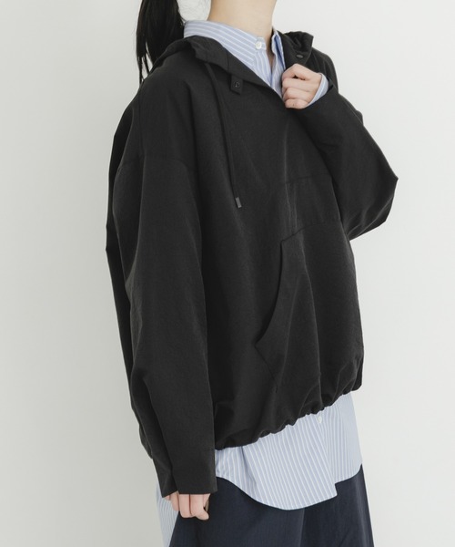 EKAL(エカル)の「DOT AIR ANORAK JACKET(その他アウター・レディース・ブラウン/ブラック・ONE)」の5枚目の写真