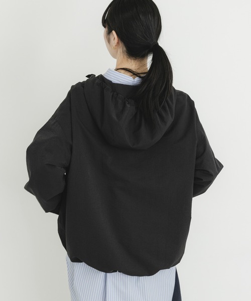 EKAL(エカル)の「DOT AIR ANORAK JACKET(その他アウター・レディース・ブラウン/ブラック・ONE)」の7枚目の写真