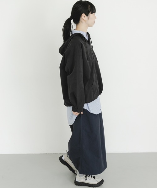 EKAL(エカル)の「DOT AIR ANORAK JACKET(その他アウター・レディース・ブラウン/ブラック・ONE)」の9枚目の写真