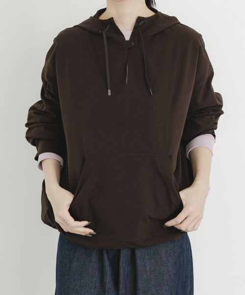 EKAL(エカル)の「DOT AIR ANORAK JACKET(その他アウター・レディース・ブラウン/ブラック・ONE)」の15枚目の写真