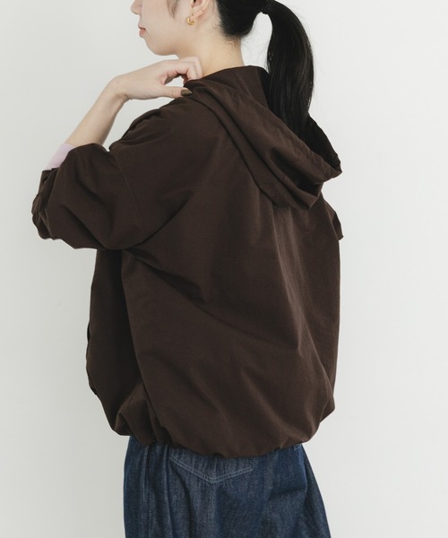 EKAL(エカル)の「DOT AIR ANORAK JACKET(その他アウター・レディース・ブラウン/ブラック・ONE)」の17枚目の写真