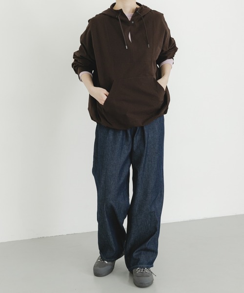 EKAL(エカル)の「DOT AIR ANORAK JACKET(その他アウター・レディース・ブラウン/ブラック・ONE)」の18枚目の写真